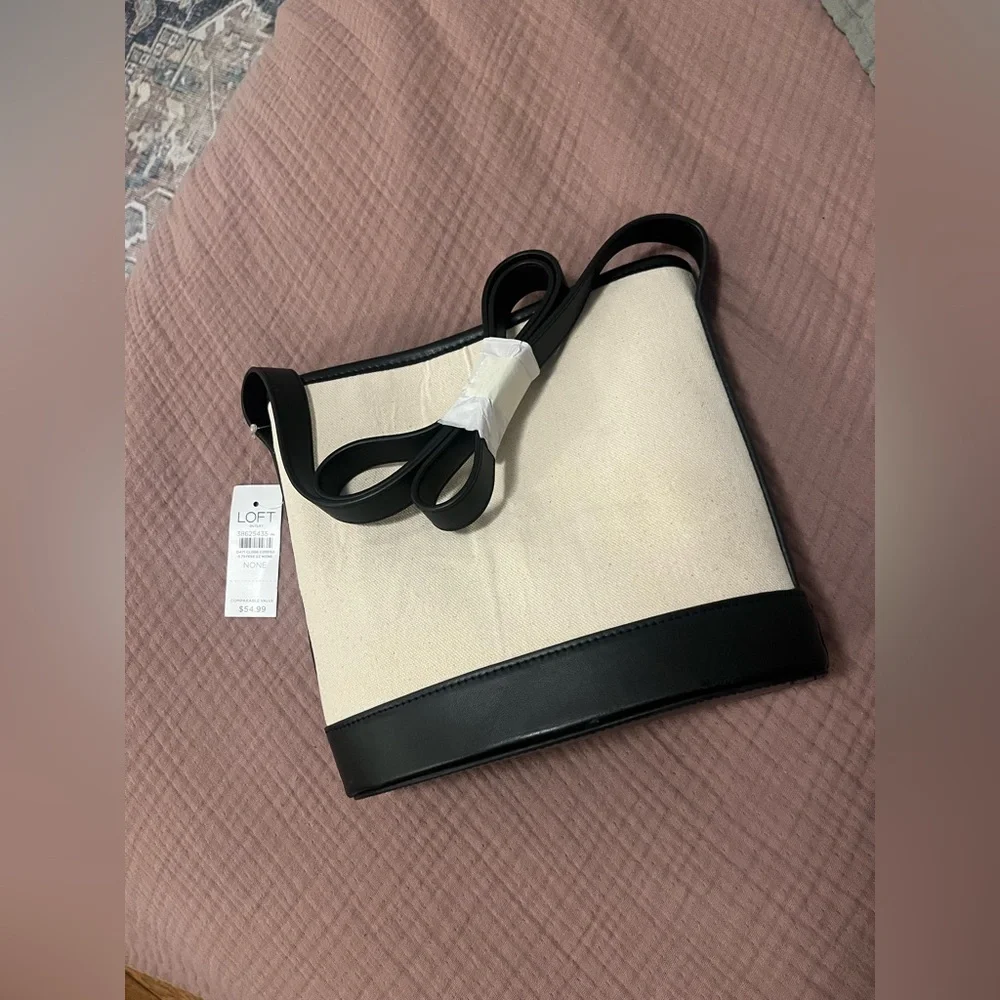 LOFT Canvas Bucket Bag